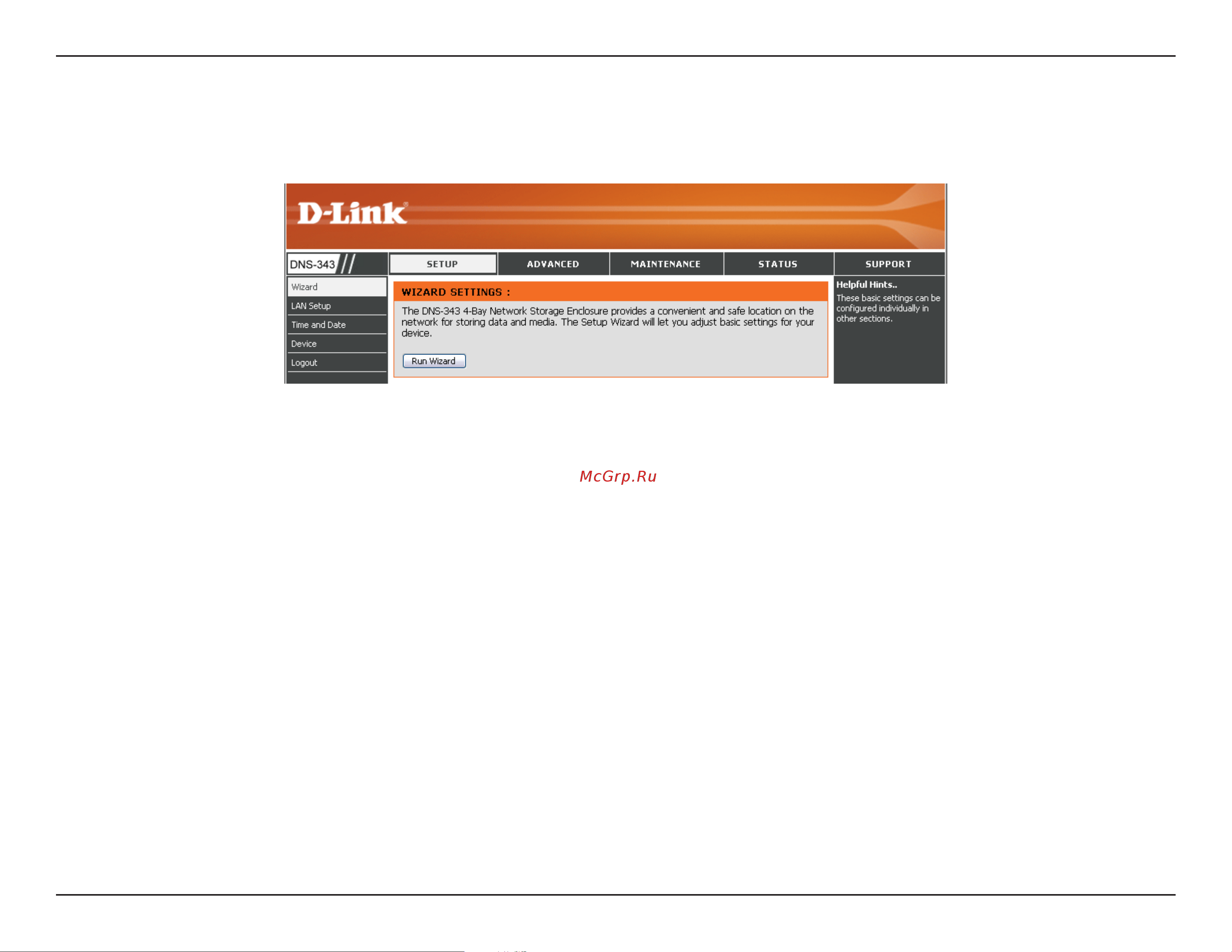 D-Link DNS-343 [18/86] Web ui