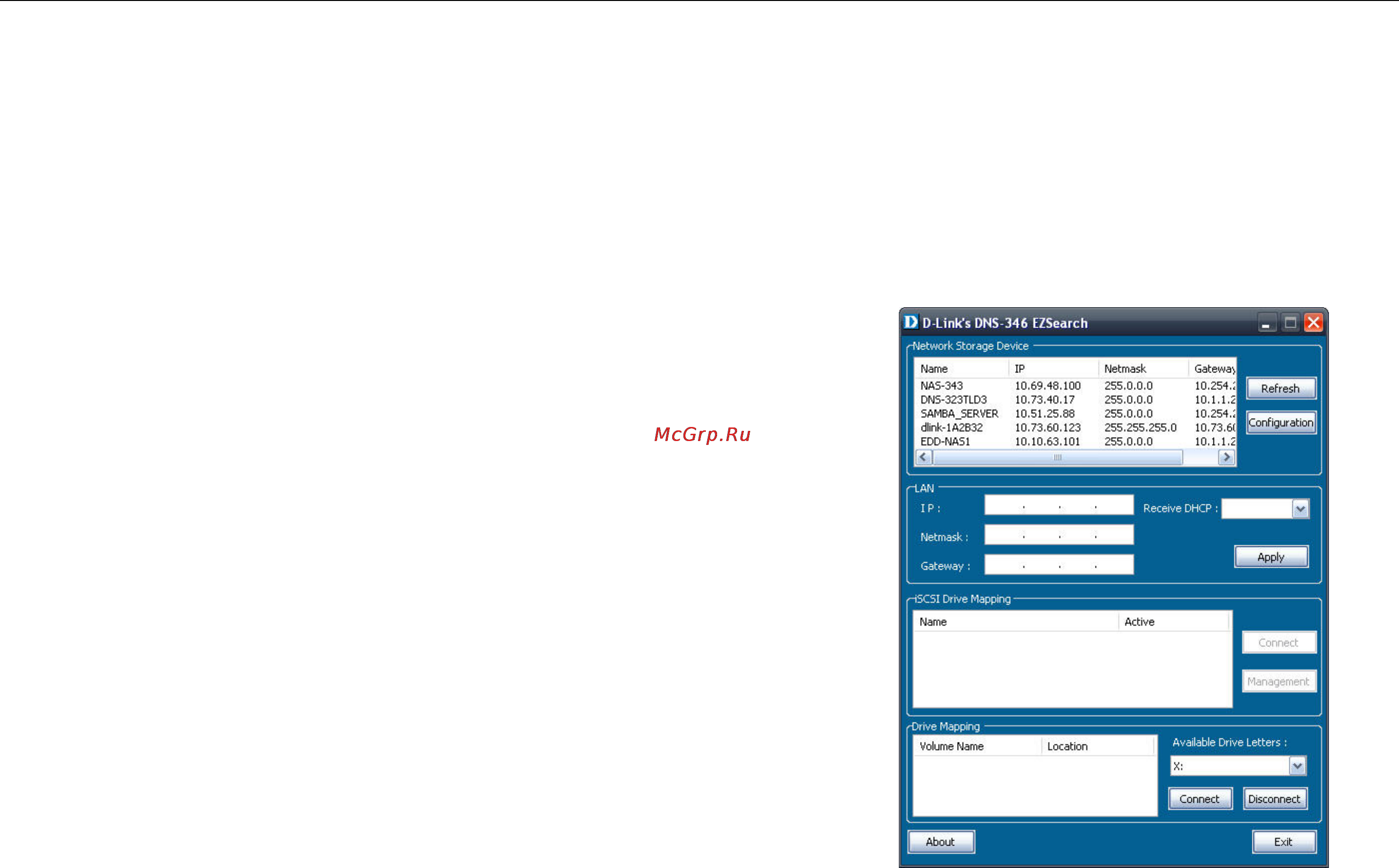 D-Link DNS-346 [12/85] Software setup