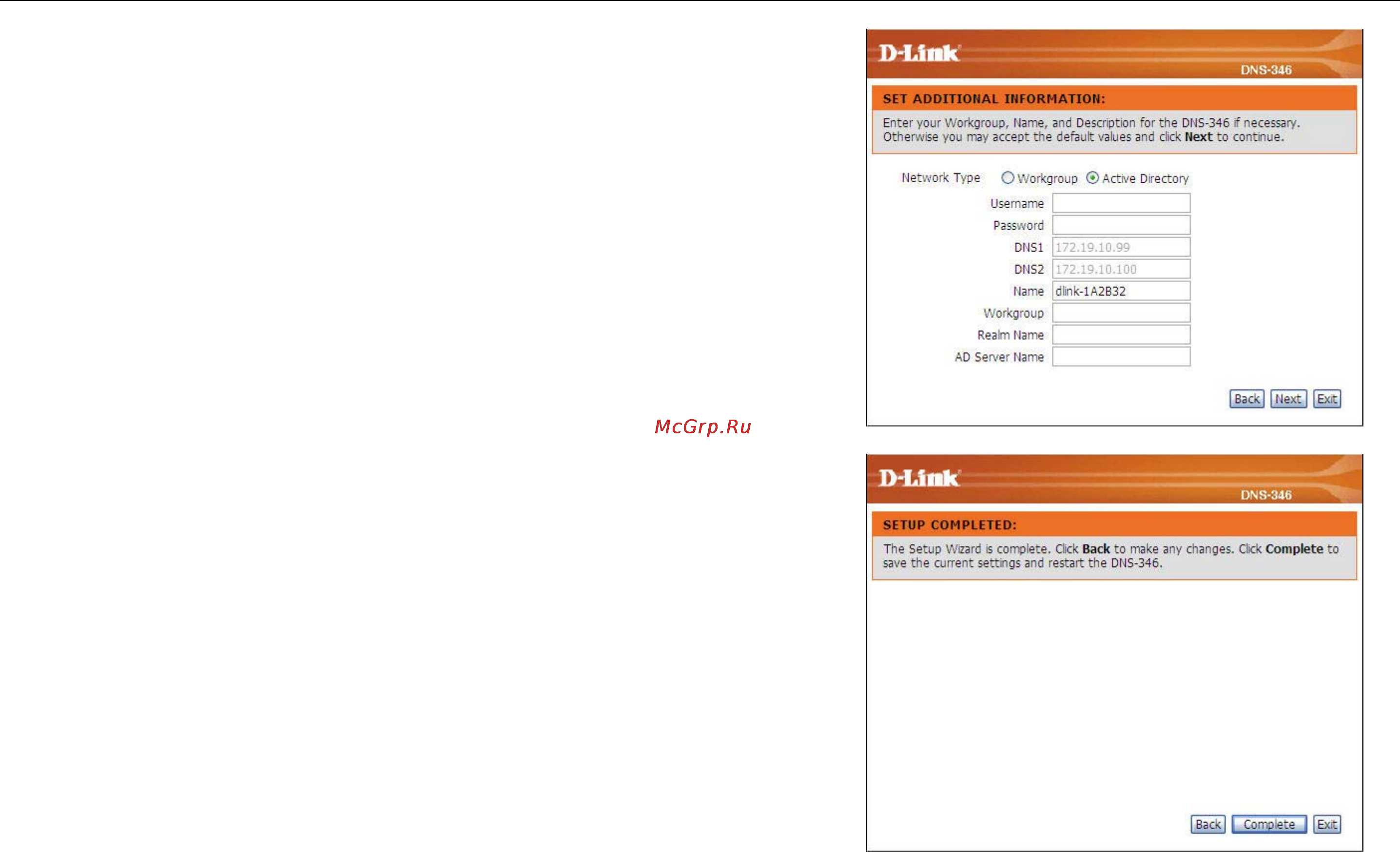 D-Link DNS-346 Инструкция по эксплуатации онлайн [20/85] 12561
