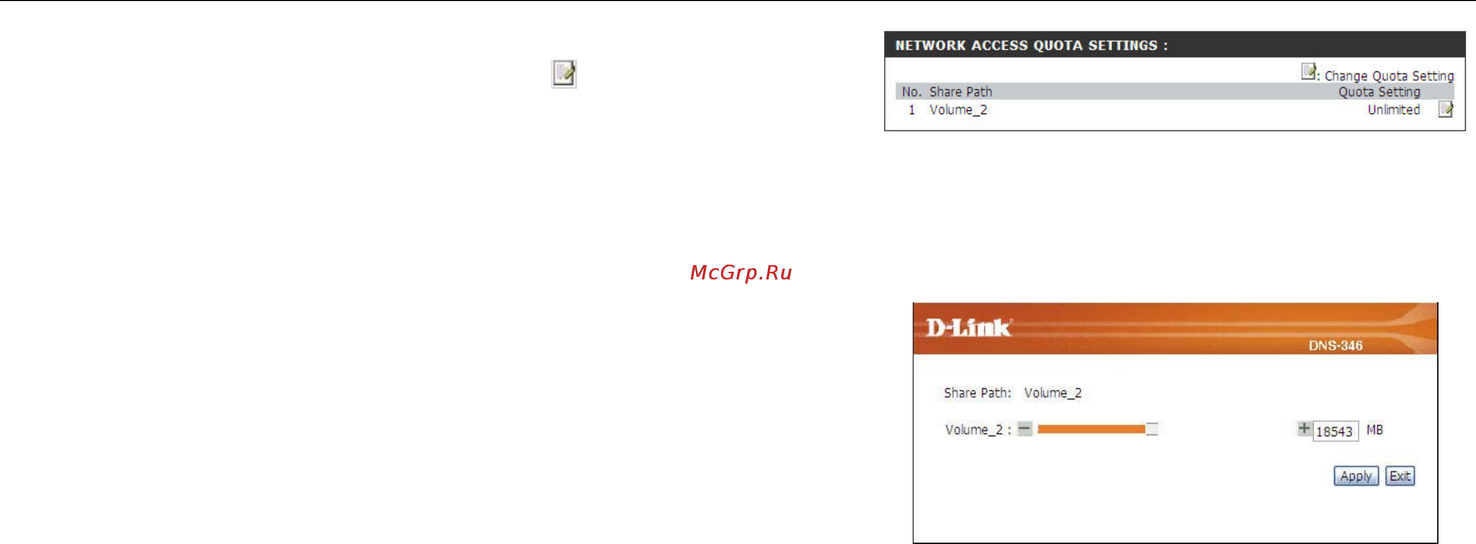 D-Link DNS-346 Инструкция по эксплуатации онлайн [36/85] 12561