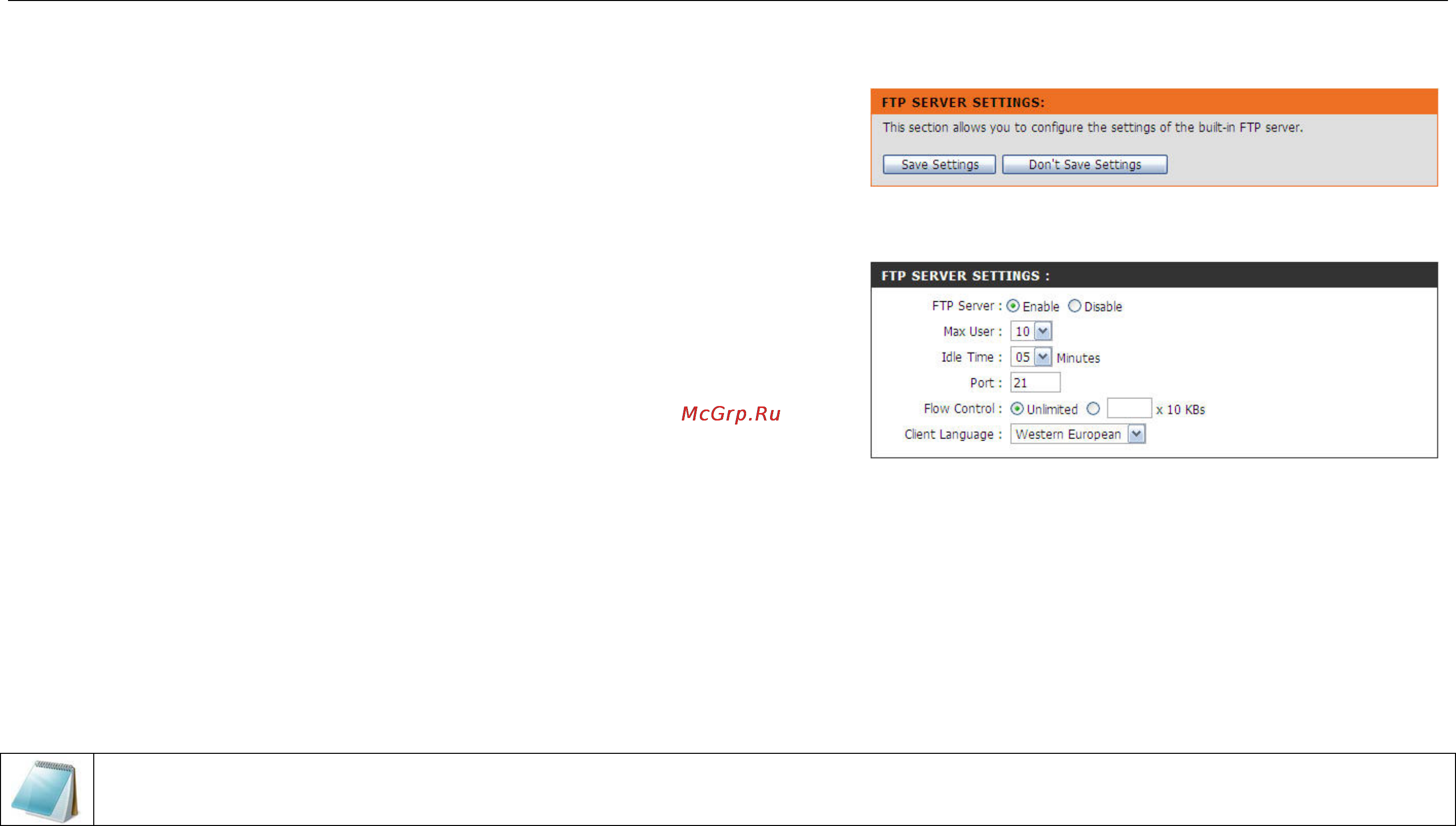 D-Link DNS-346 [39/85] Ftp server page