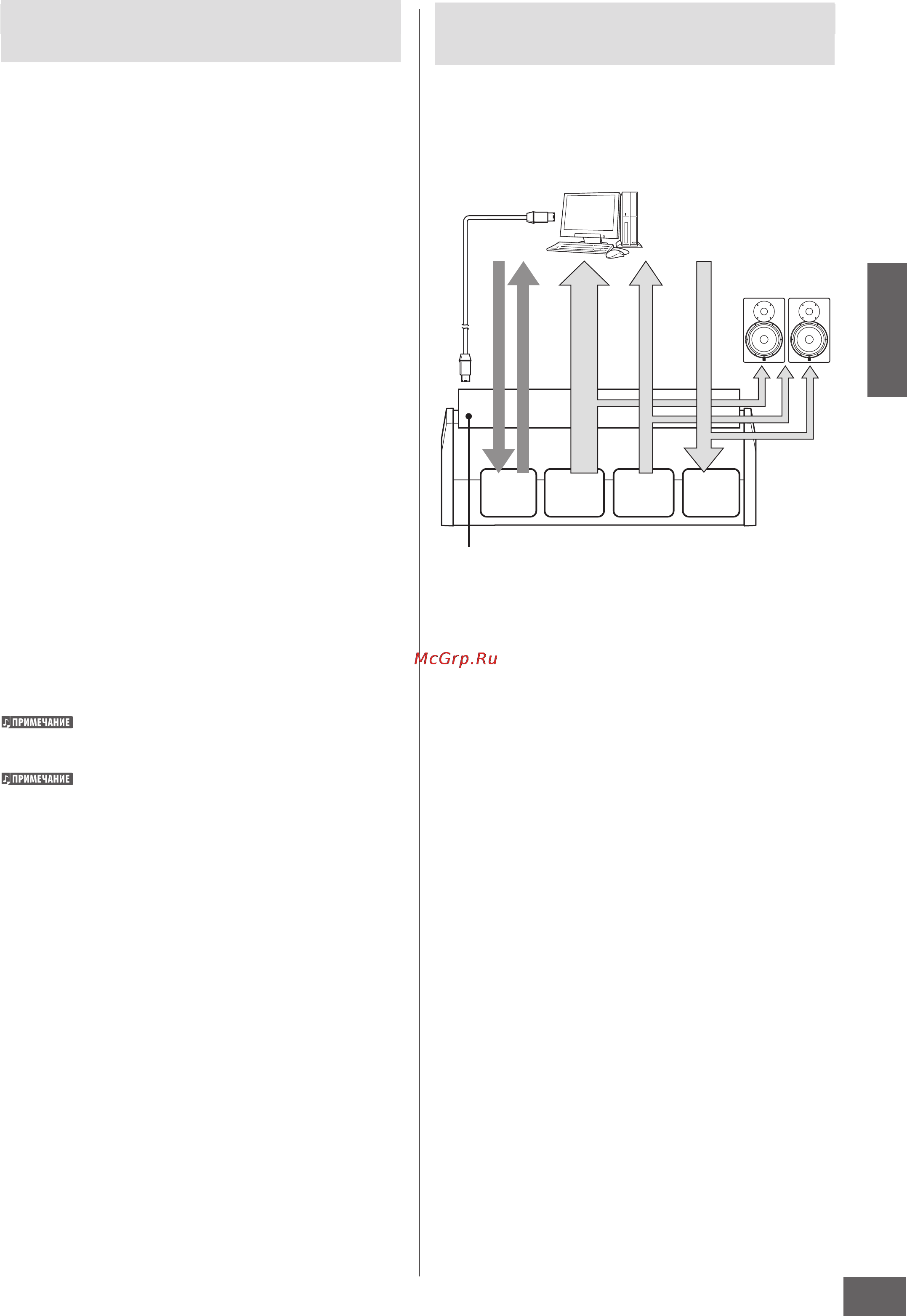 Yamaha MOTIF XS7 [45/299] Возможности работы соединения ieee1394
