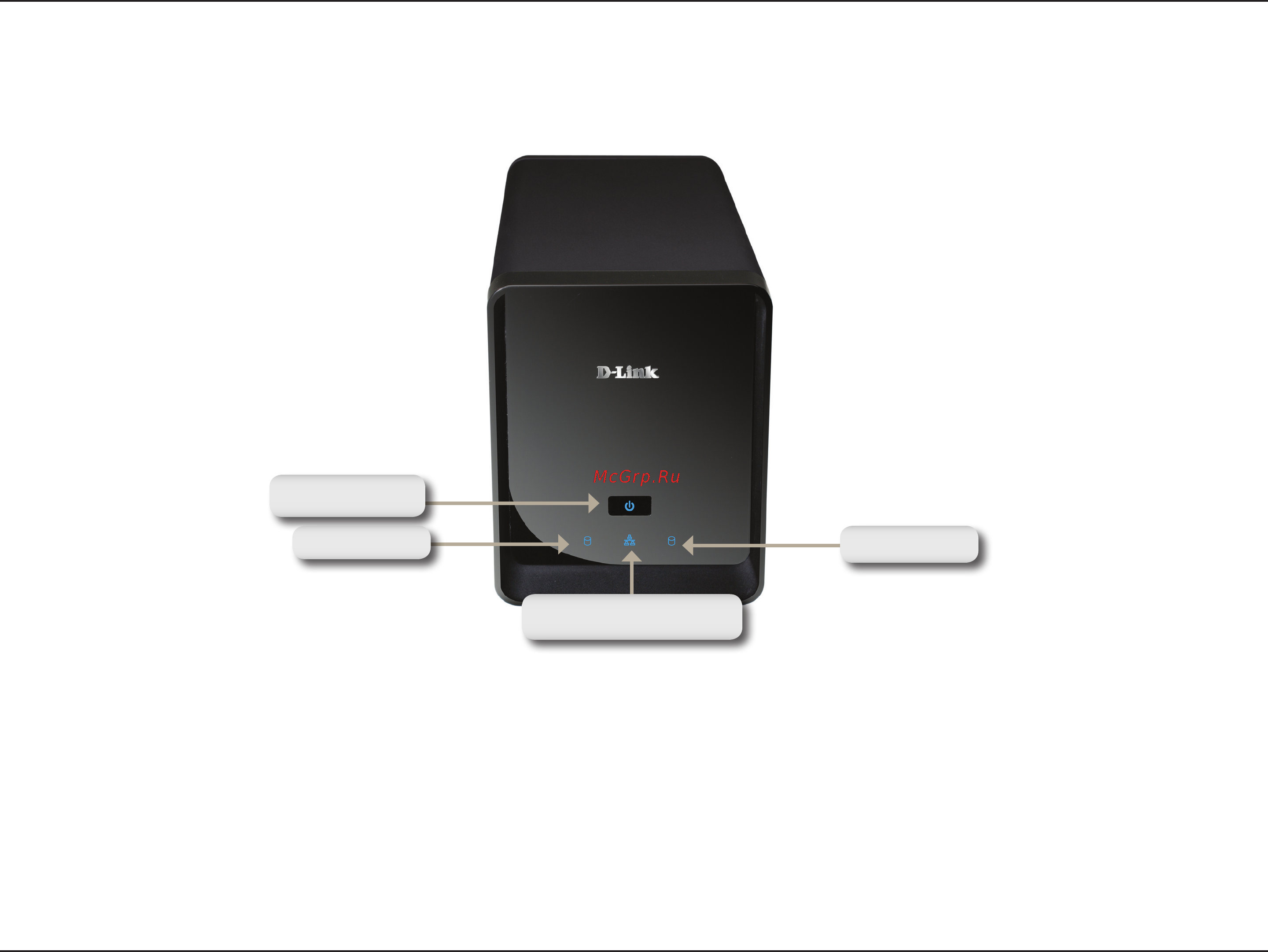 D-Link DNS-722-4 [12/88] Hardware overview