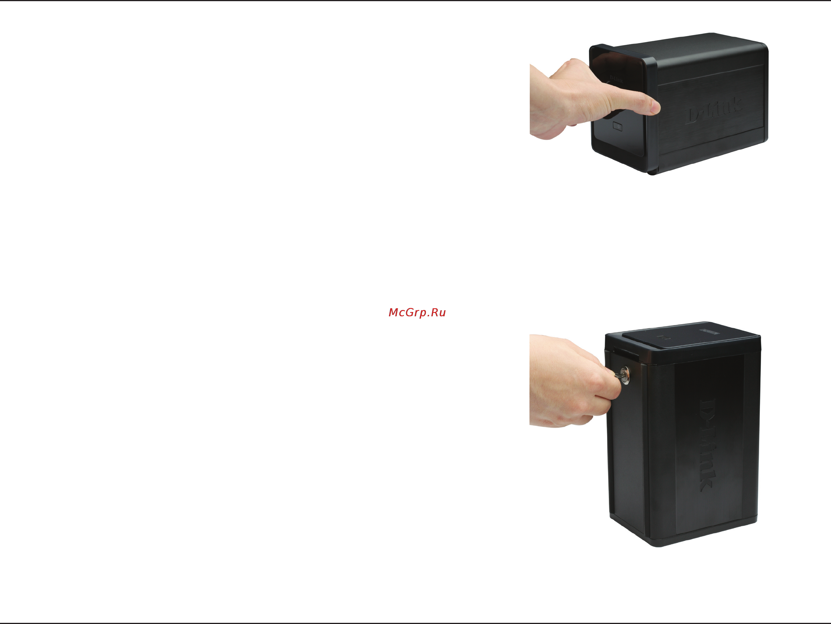 D-Link DNS-722-4 [17/88] Attach the faceplate to the front of the device