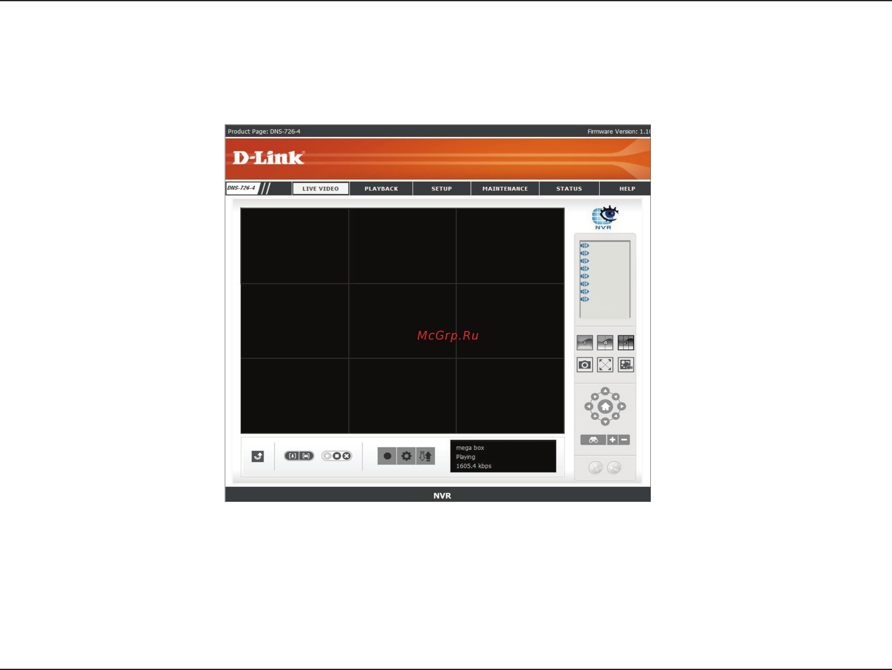 D-Link DNS-722-4 [26/88] After login you will be redirected to the nvr web ui