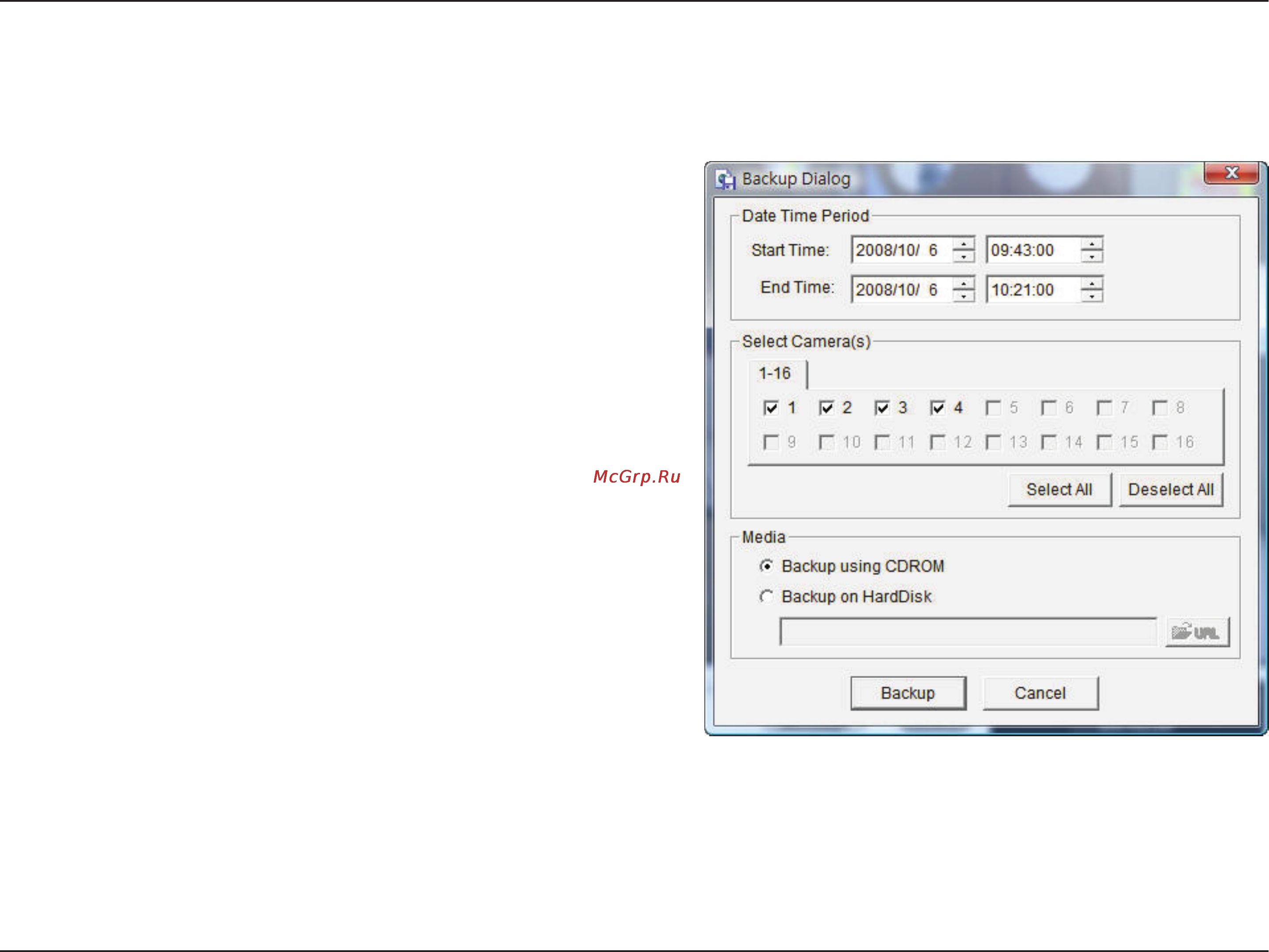 D-Link DNS-722-4 [73/88] Backup the recorded video