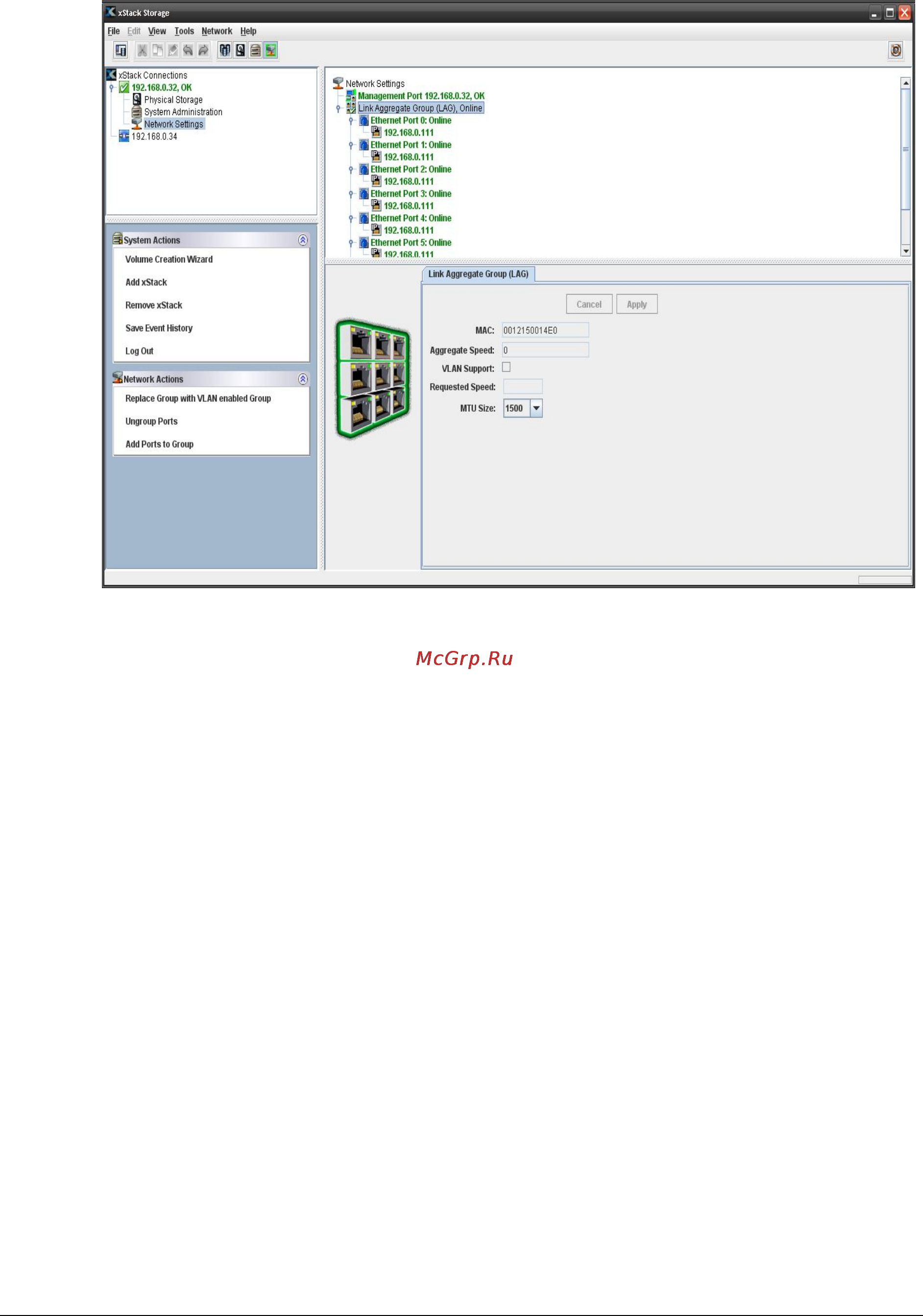 D-Link DSN-1100-10 [105/137] Grouping ports