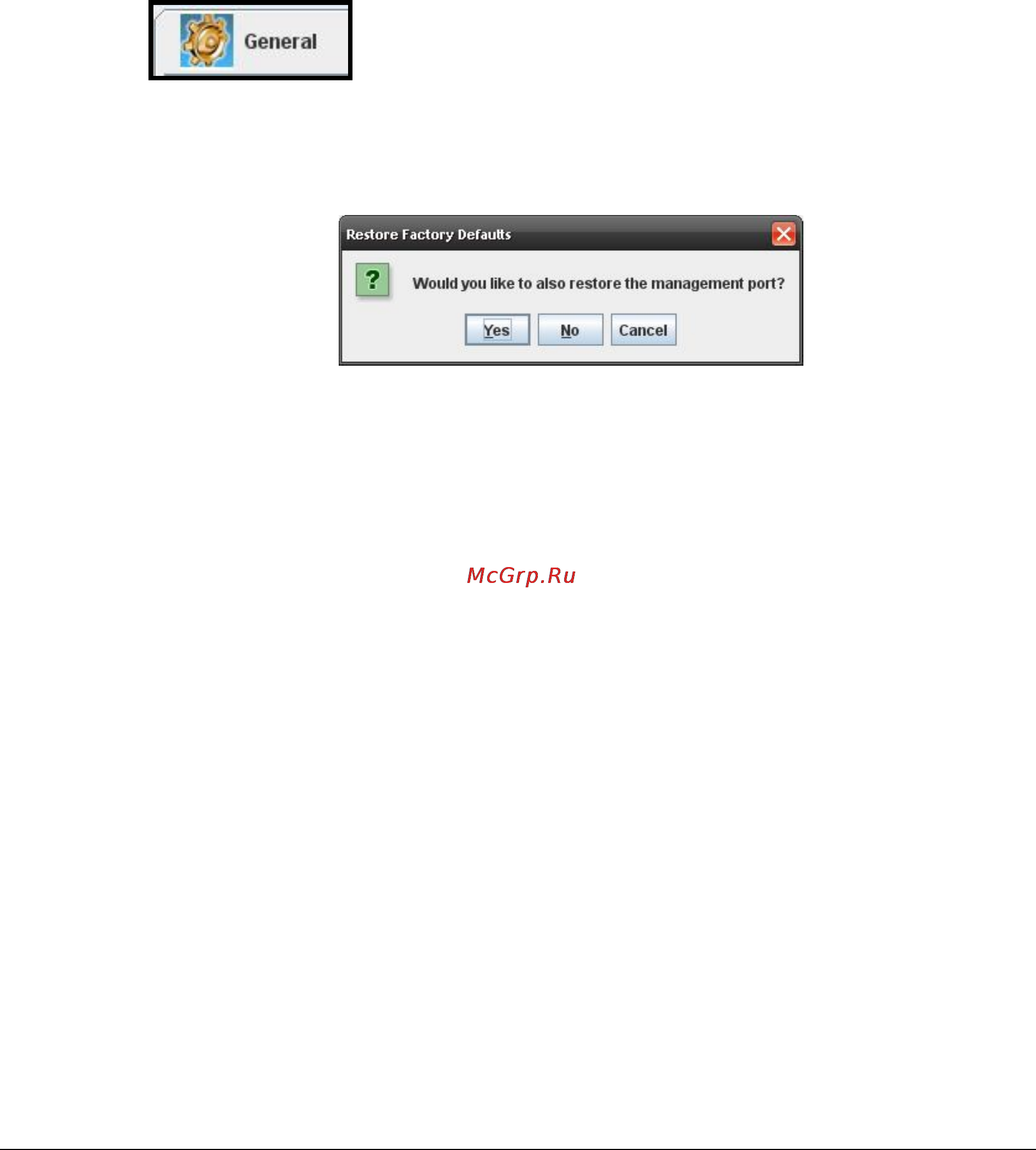 D-Link DSN-1100-10 [87/137] Restoring factory default settings