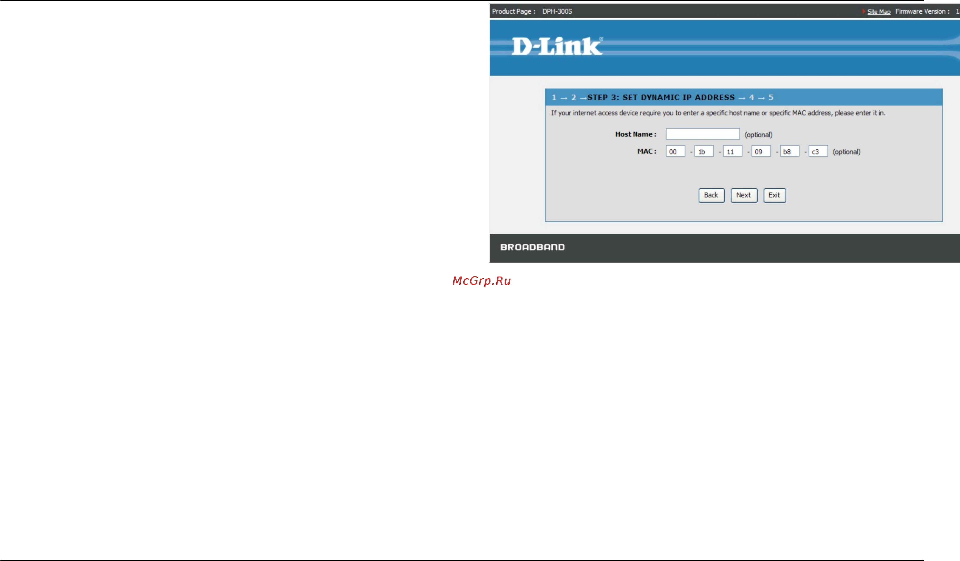 D-Link DPH-300S Инструкция по эксплуатации онлайн [19/48] 12608