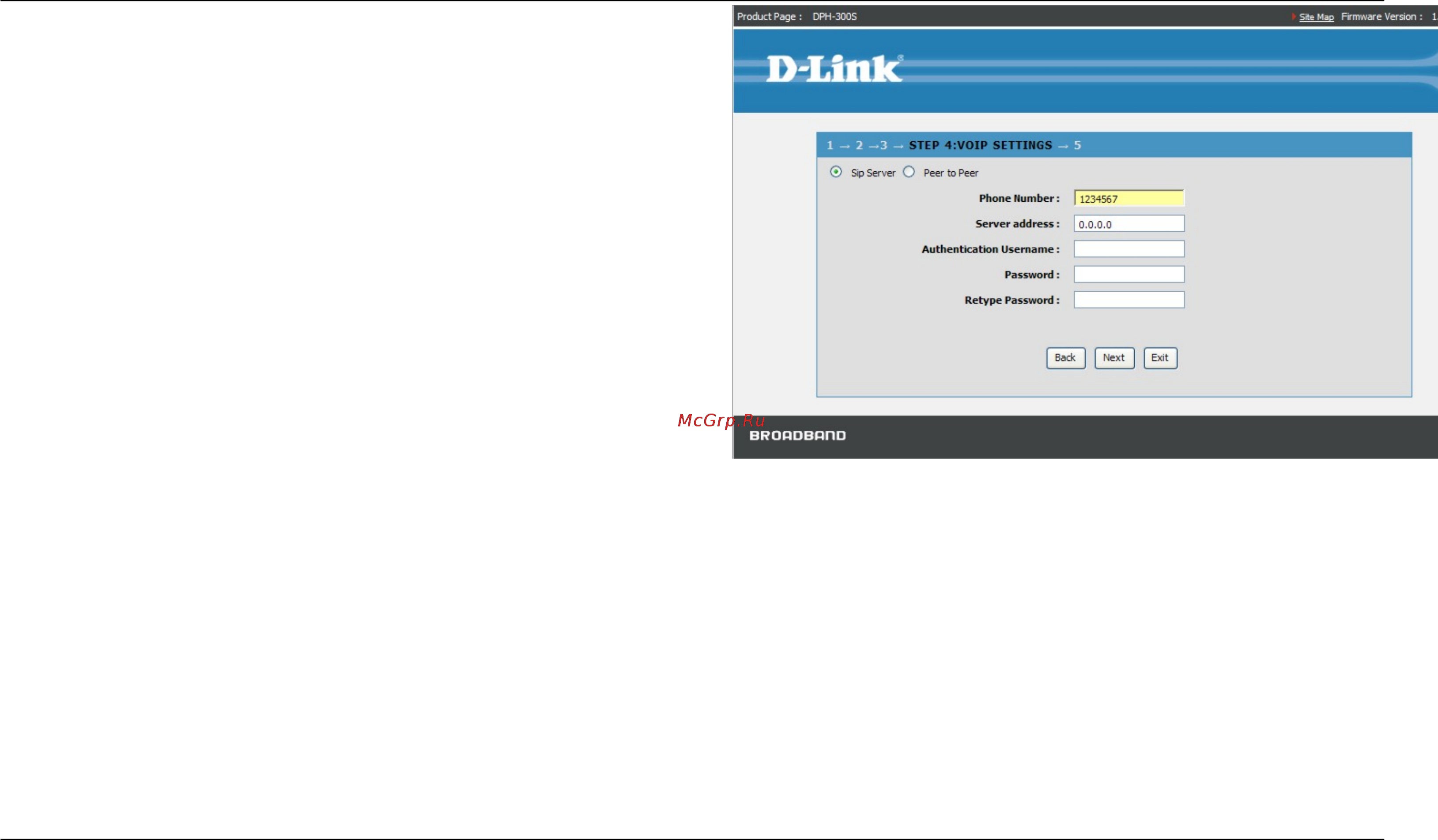 D-Link DPH-300S Инструкция по эксплуатации онлайн [22/48] 12608
