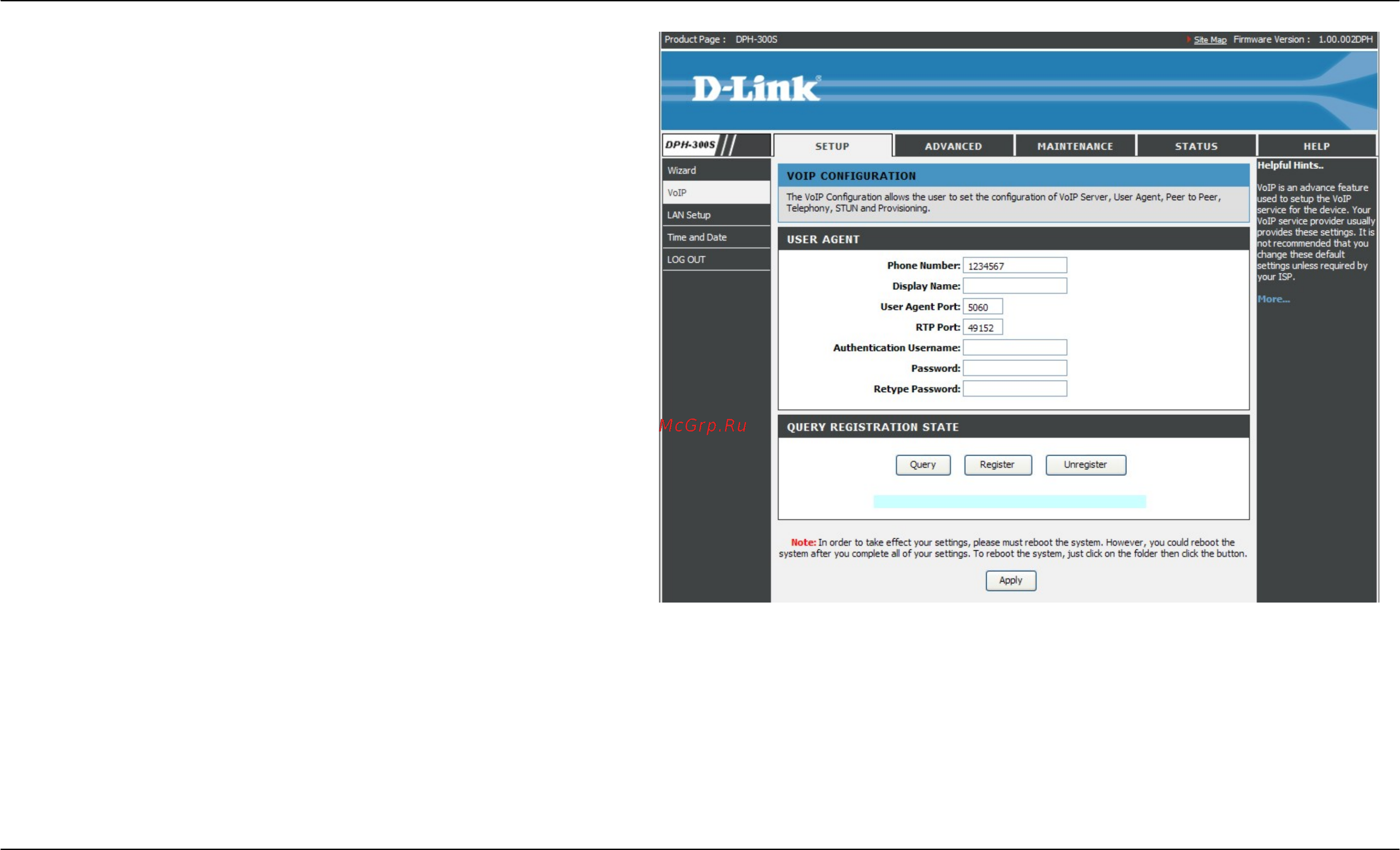 D-Link DPH-300S Инструкция по эксплуатации онлайн [32/48] 12608