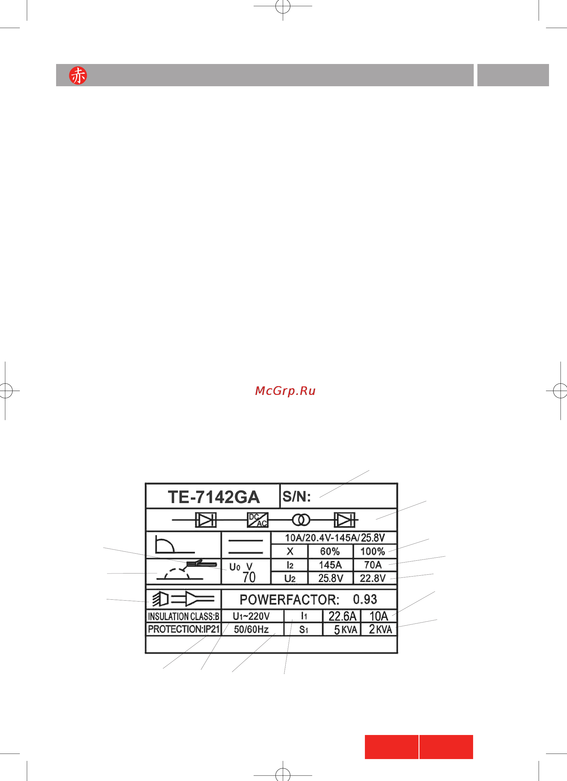 Akai TE-7142GA [5/12] 8 10 9