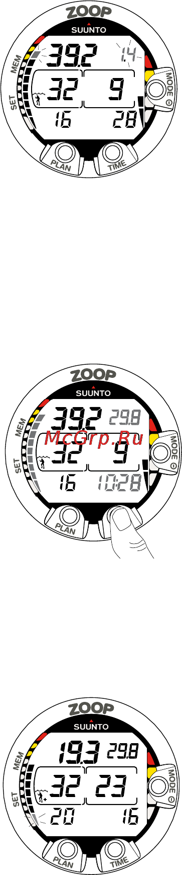 Suunto Zoop [31/73] Oxygen limit fraction olf