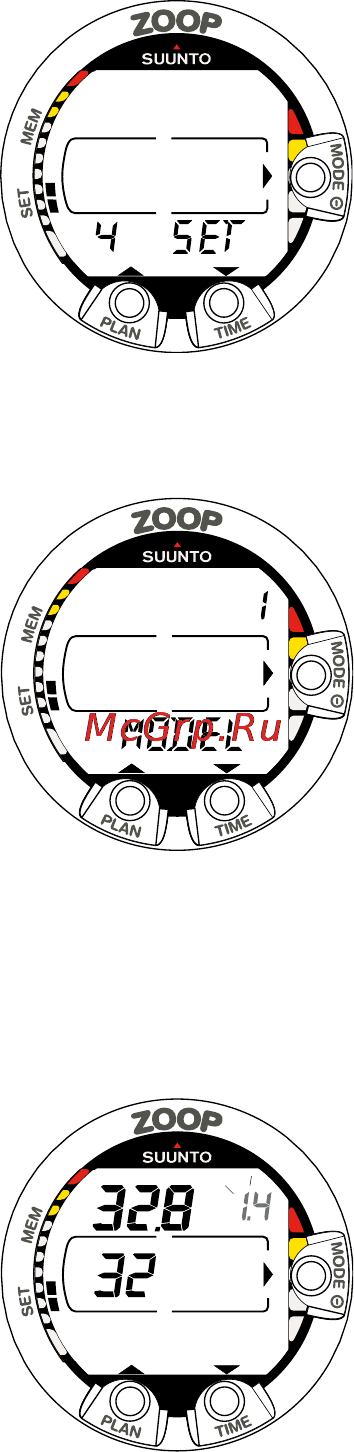 Suunto Zoop [46/73] Set modes 2 set