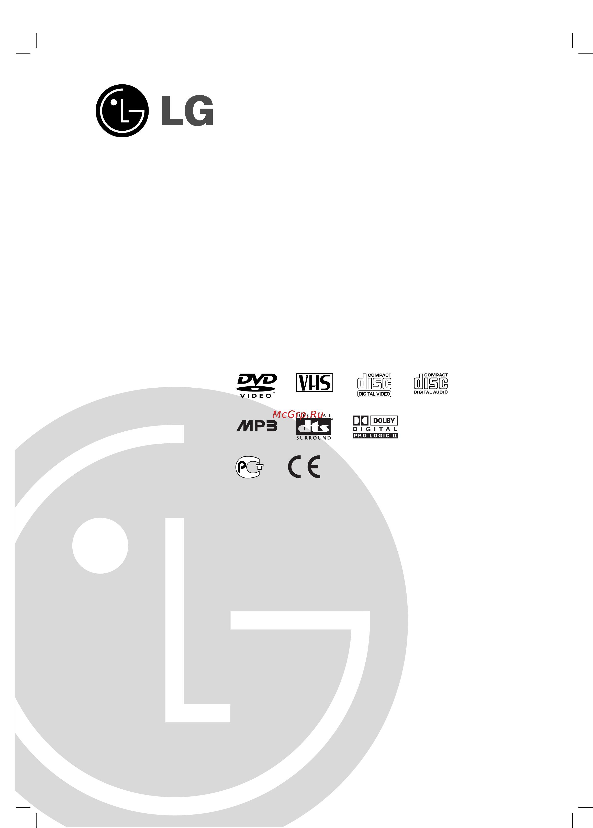 LG DT-S650NY Инструкция по эксплуатации онлайн