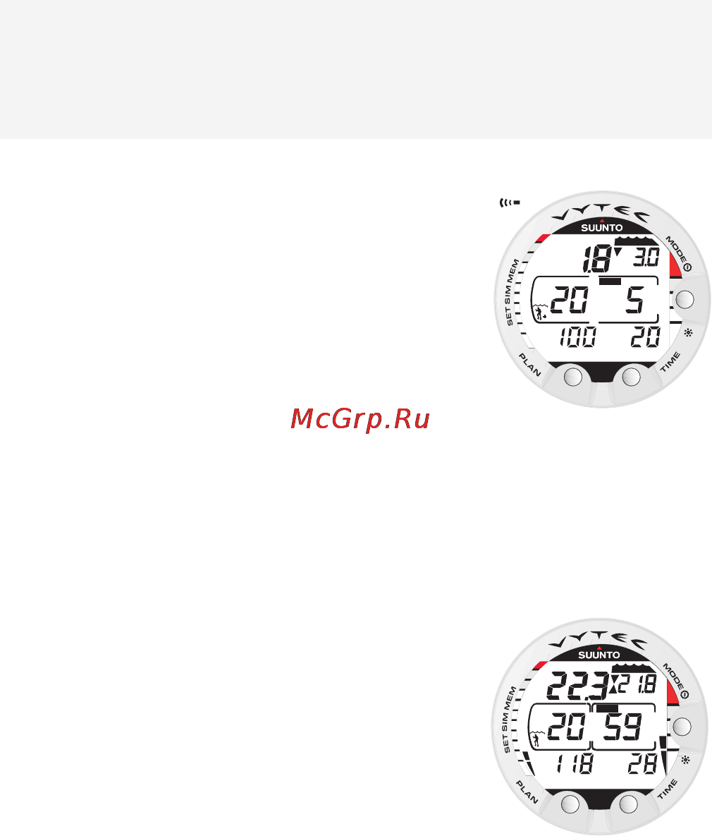 Suunto Vytec DS [31/86] Warning