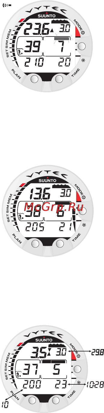 Suunto Vytec DS [32/86] Diving in nitrox mode