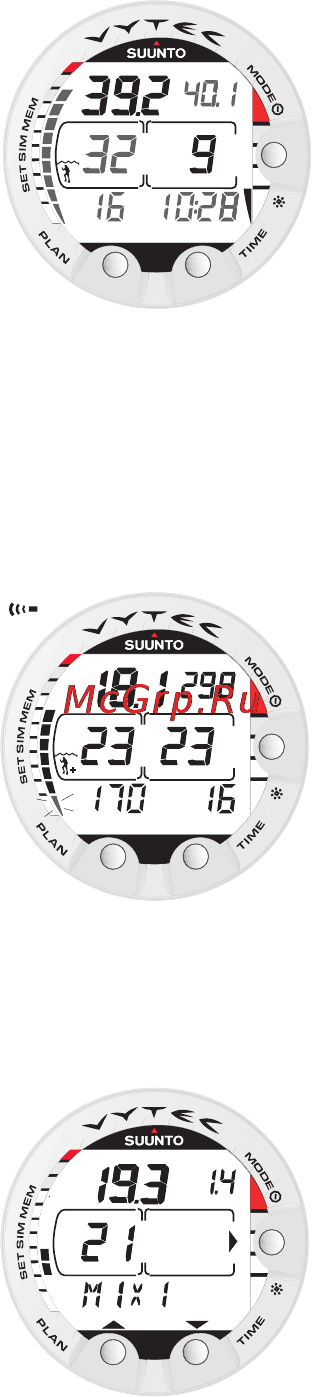 Suunto Vytec DS [35/86] Oxygen limit fraction olf