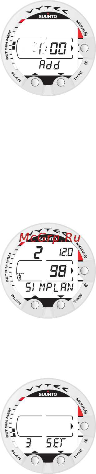 Suunto Vytec DS [53/86] Dive planning simulator 2 simplan