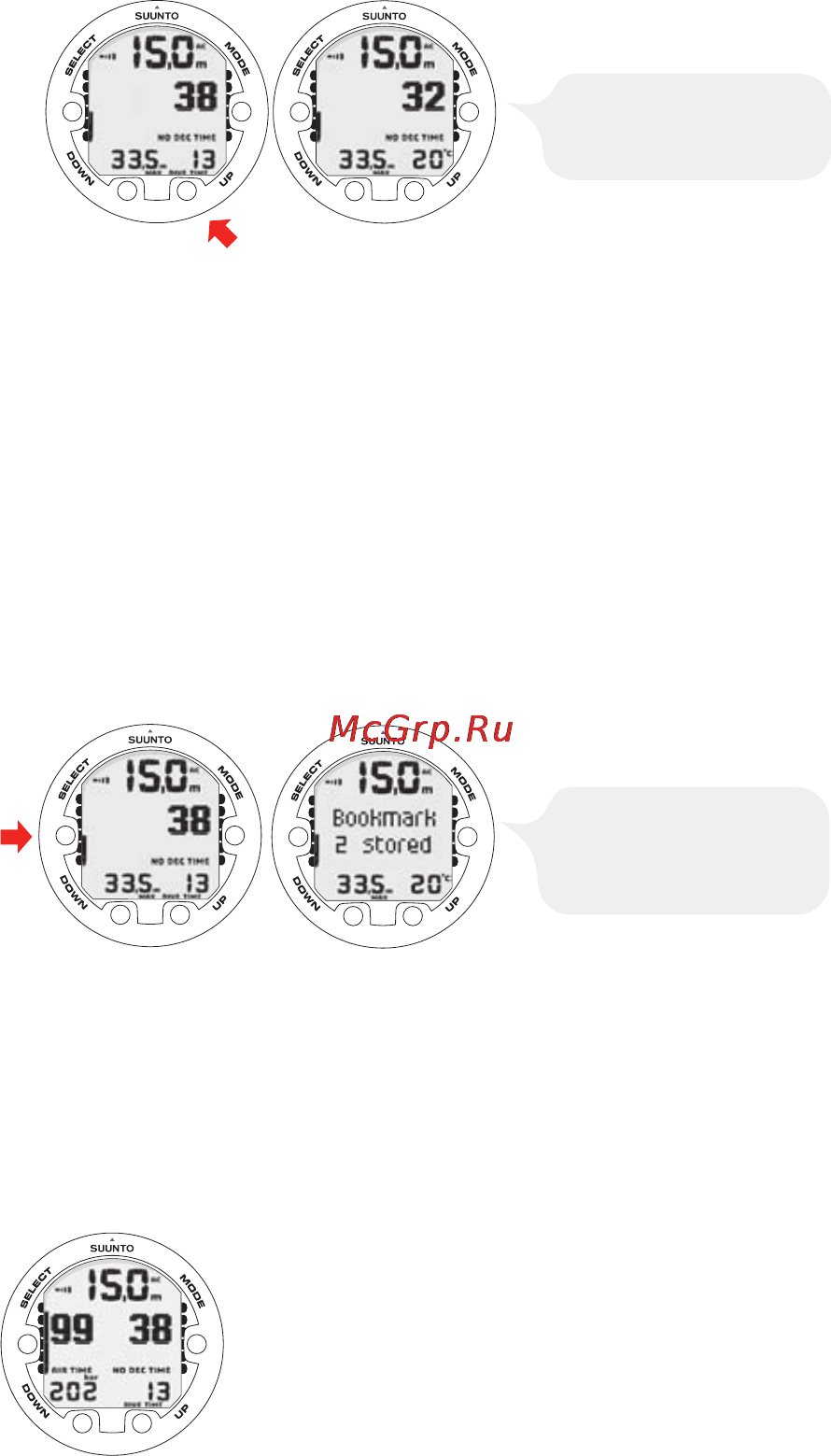 Suunto Vyper Air [30/65] Bookmark