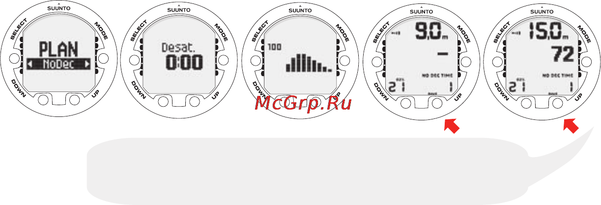 Suunto Vyper Air [39/65] Dive numbering shown during dive planning