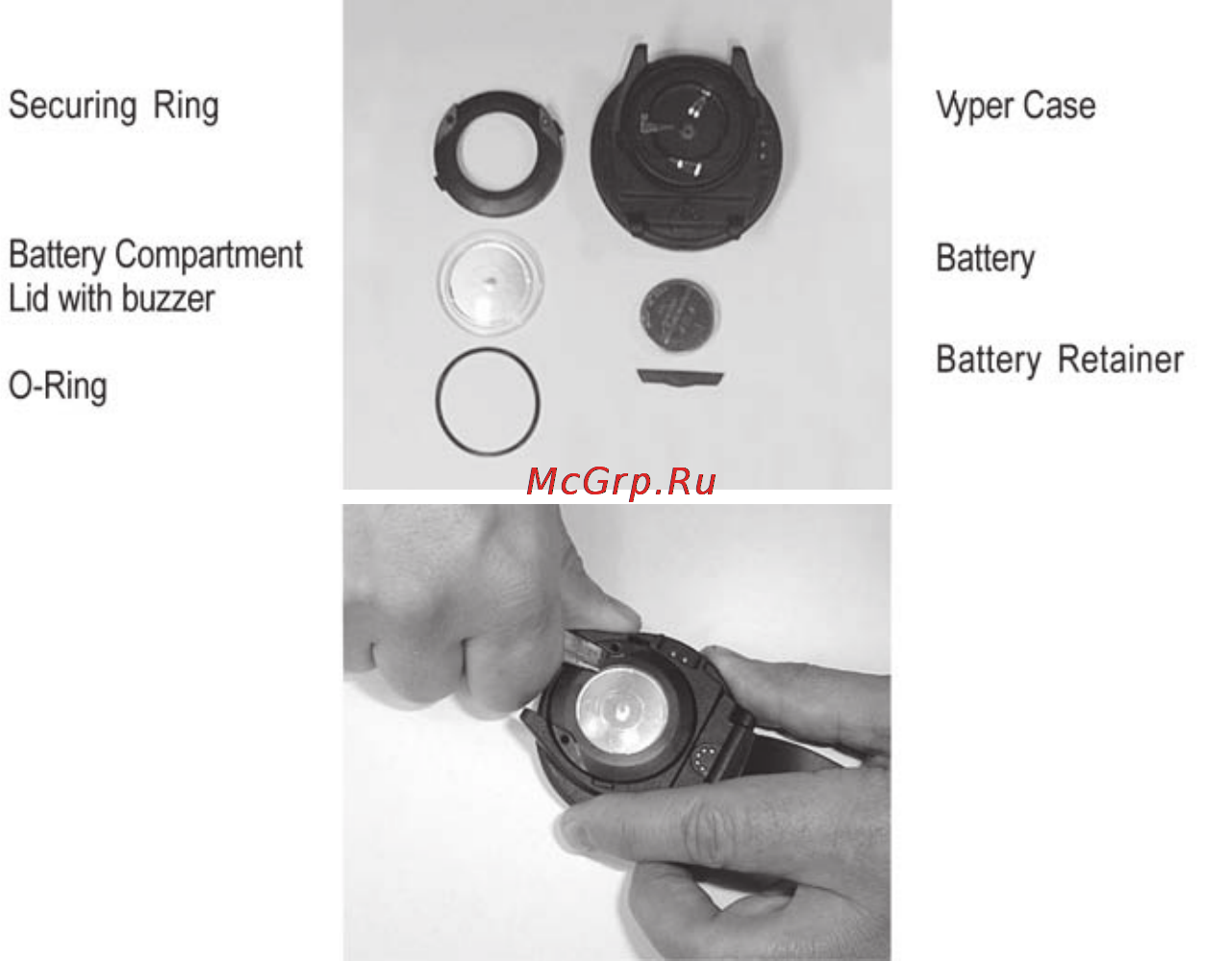 Suunto Vyper Air [48/65] Wireless transmitter battery replacement
