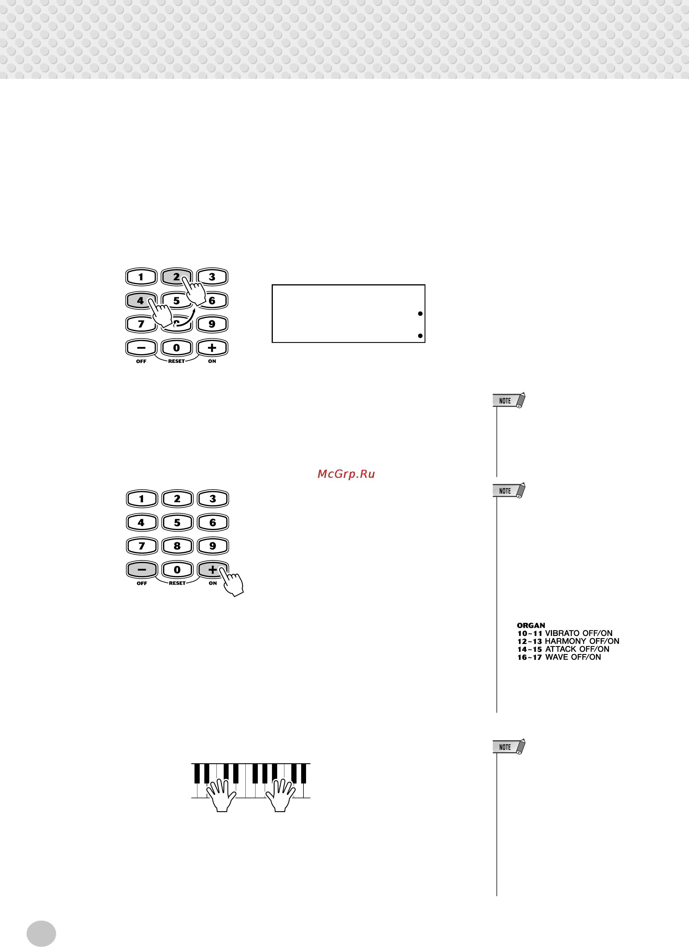 Yamaha EZ-150 [26/68] Selecting and playing voices