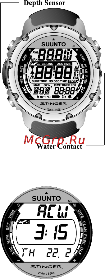 Suunto Stinger Инструкция по эксплуатации онлайн [21/120] 12765