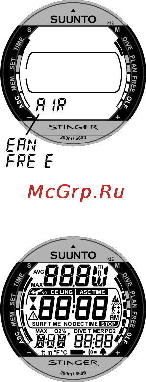 Suunto Stinger Инструкция по эксплуатации онлайн [25/120] 12765