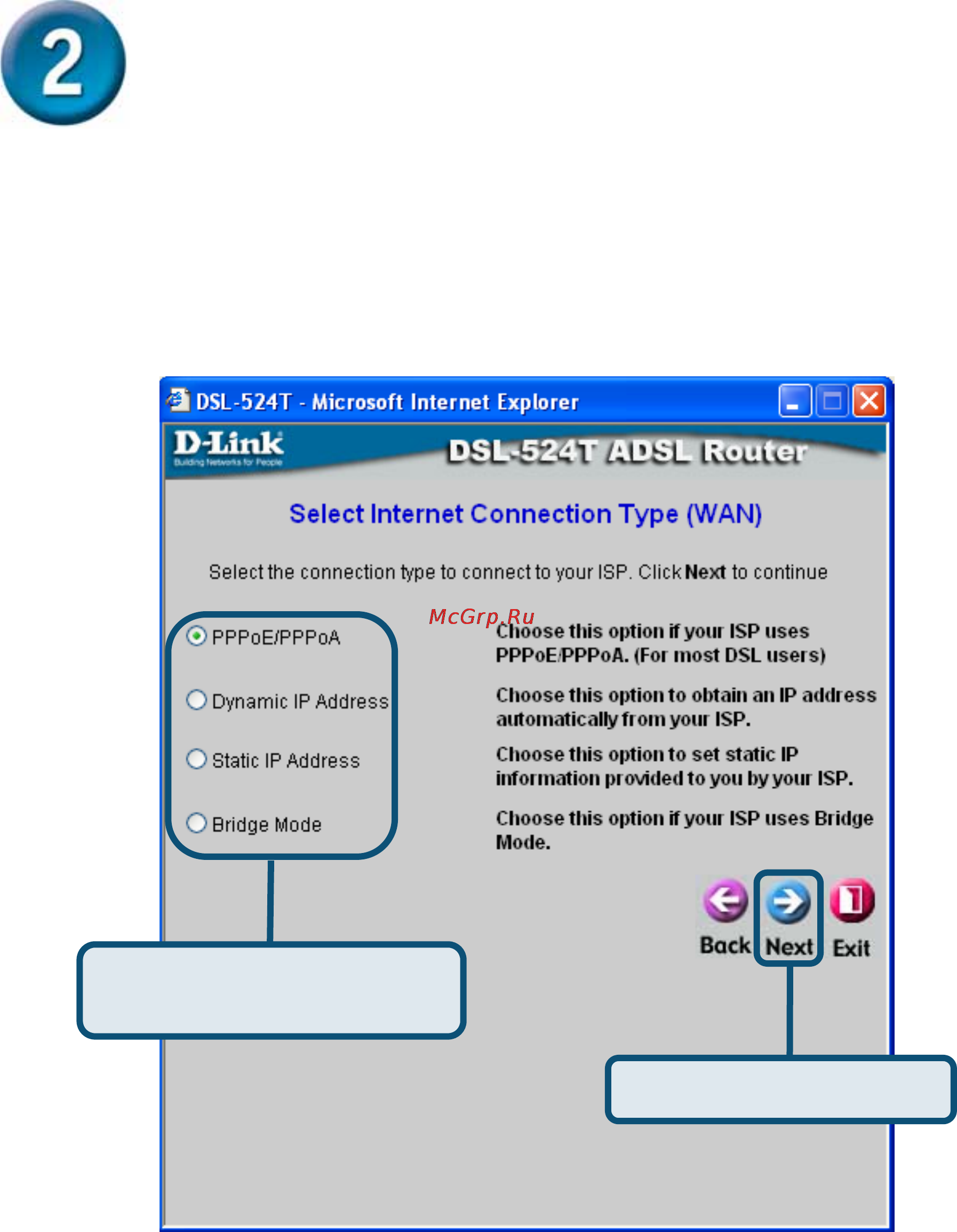 D-Link DSL-524T [8/16] Configuring the router continued
