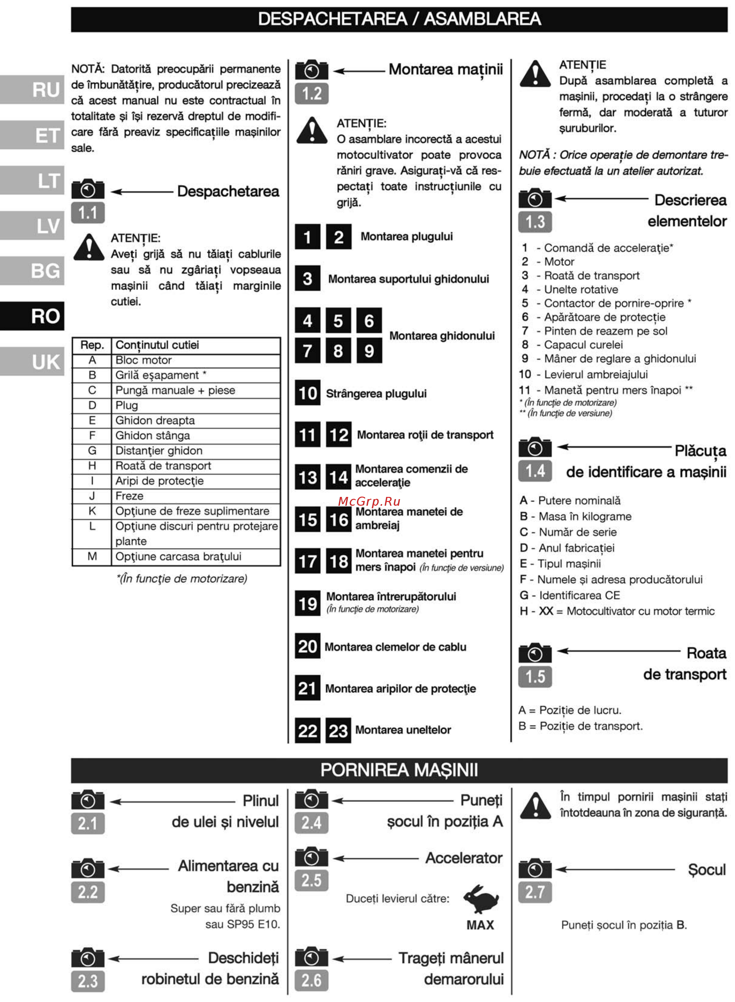 Partner PFT85-800R 9666698-01 Инструкция по эксплуатации онлайн [36/48] 12768