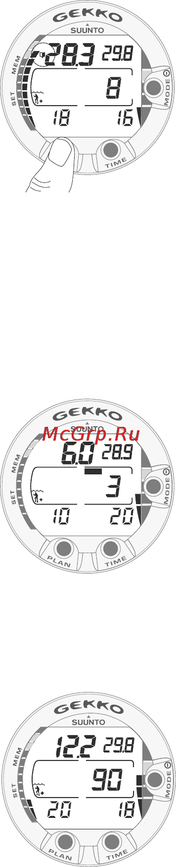 Suunto Gekko [23/70] Bookmark