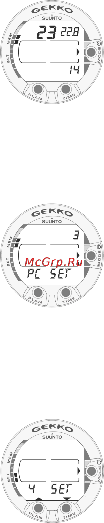 Suunto Gekko [44/70] Dive history memory 2 history