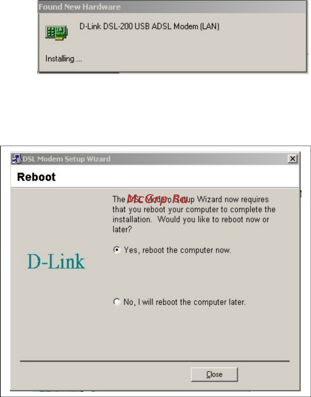 D-Link DSL-200 (v.B1) Инструкция по эксплуатации онлайн [8/10] 12783