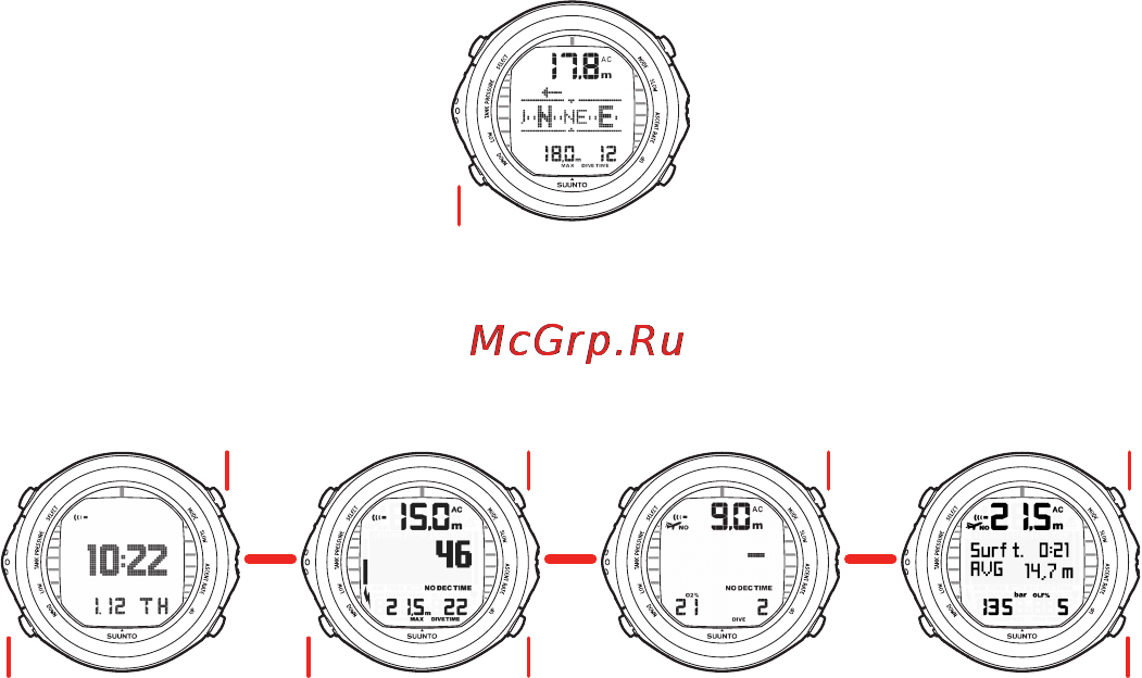 Suunto D9tx [21/159] Compass