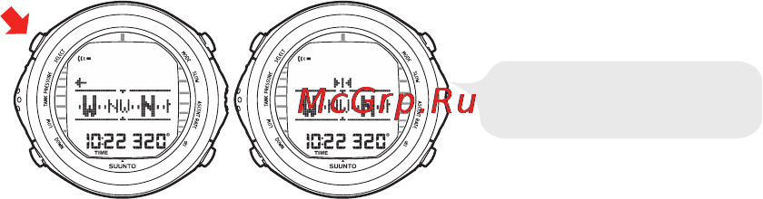 Suunto D9tx [34/159] Дисплей компаса