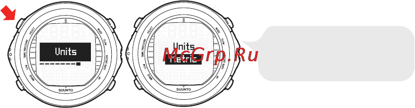 Suunto D9tx [69/159] Вход в режим dive погружение