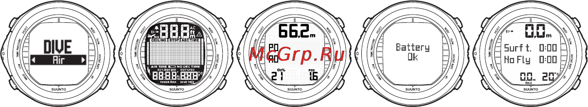 Suunto D9tx Инструкция по эксплуатации онлайн [71/159] 12789