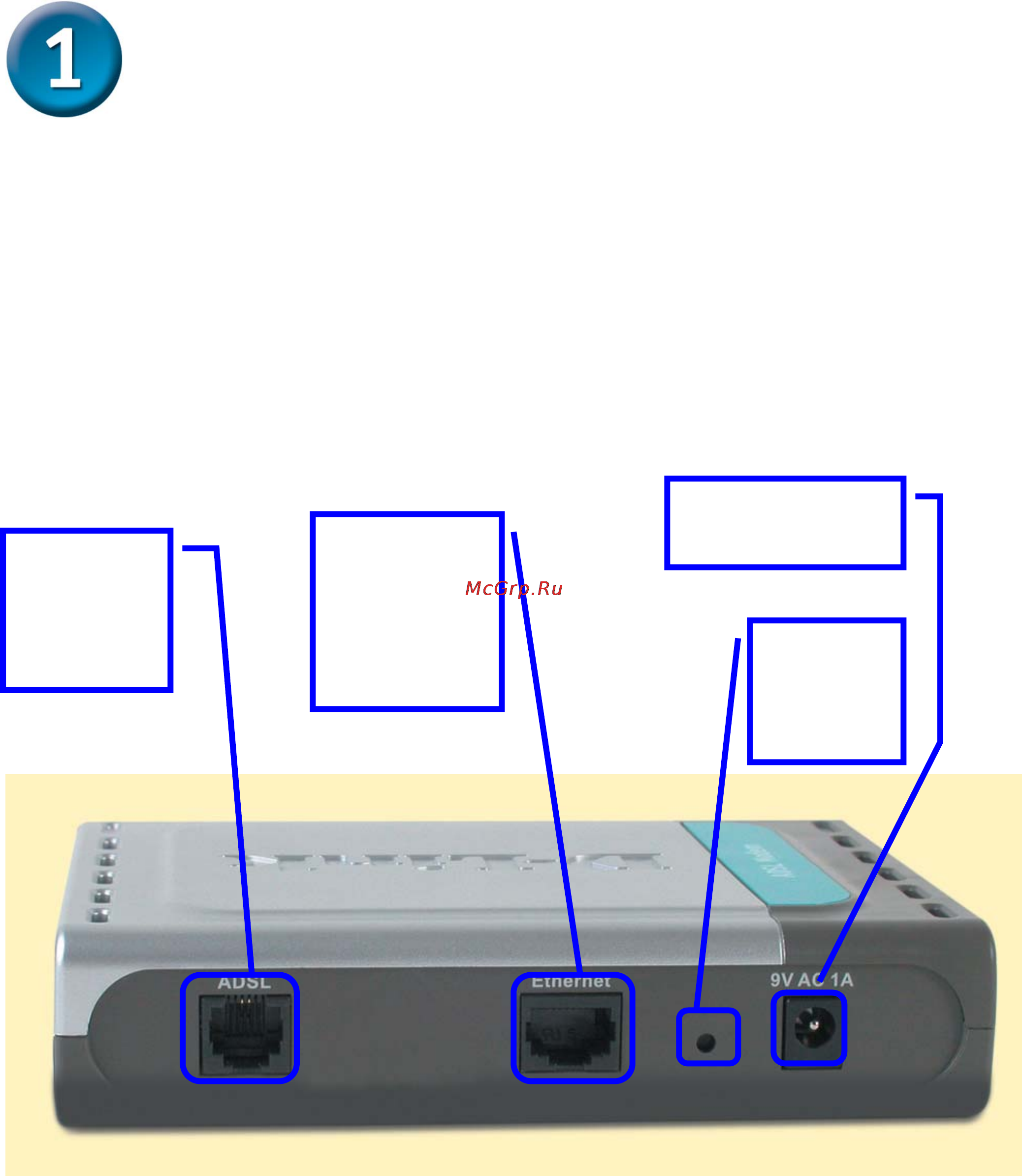 D-Link DSL-300T [22/57] Connexion du modem à l ordinateur