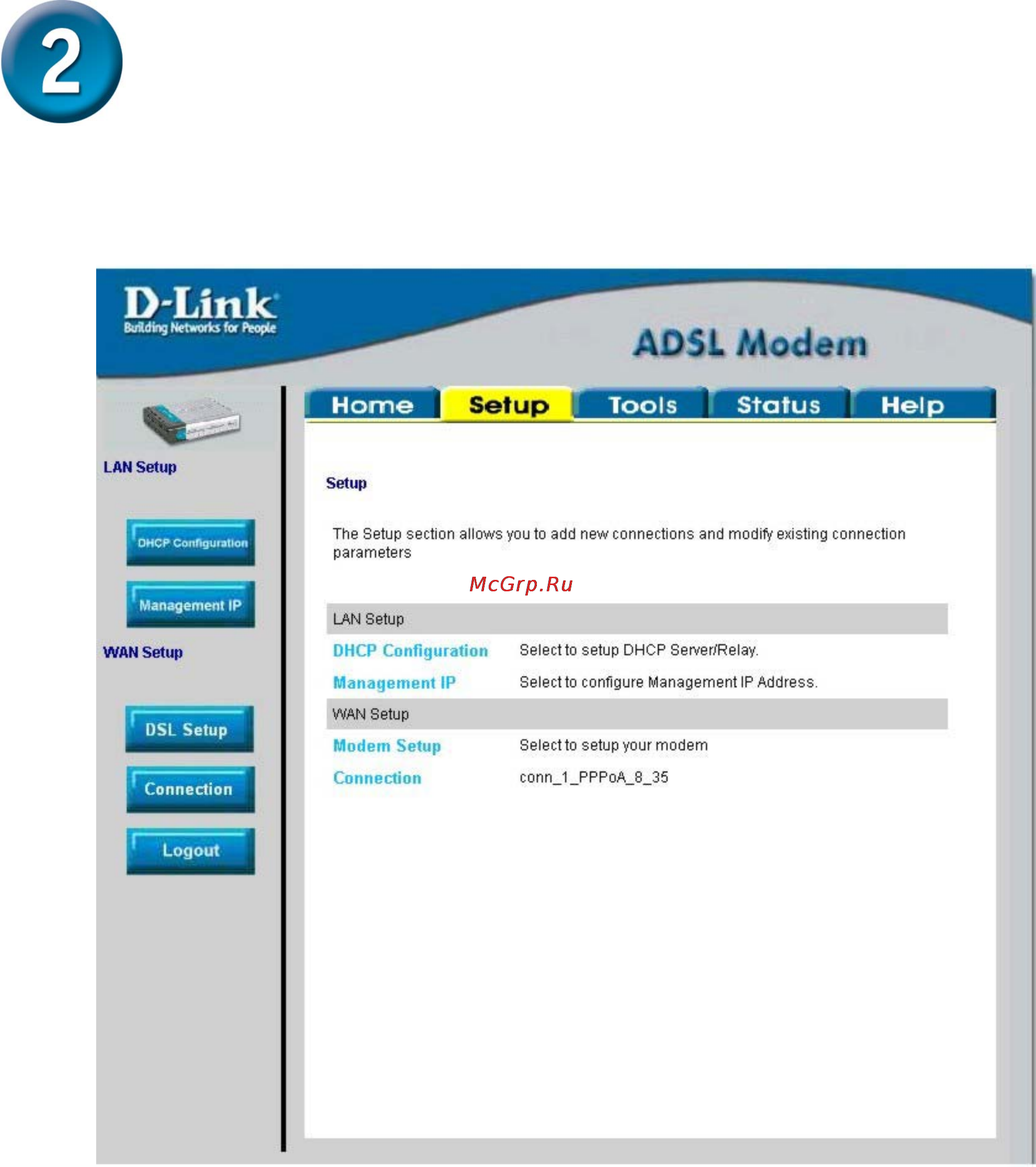 D-Link DSL-300T [25/57] Configuration du modem suite
