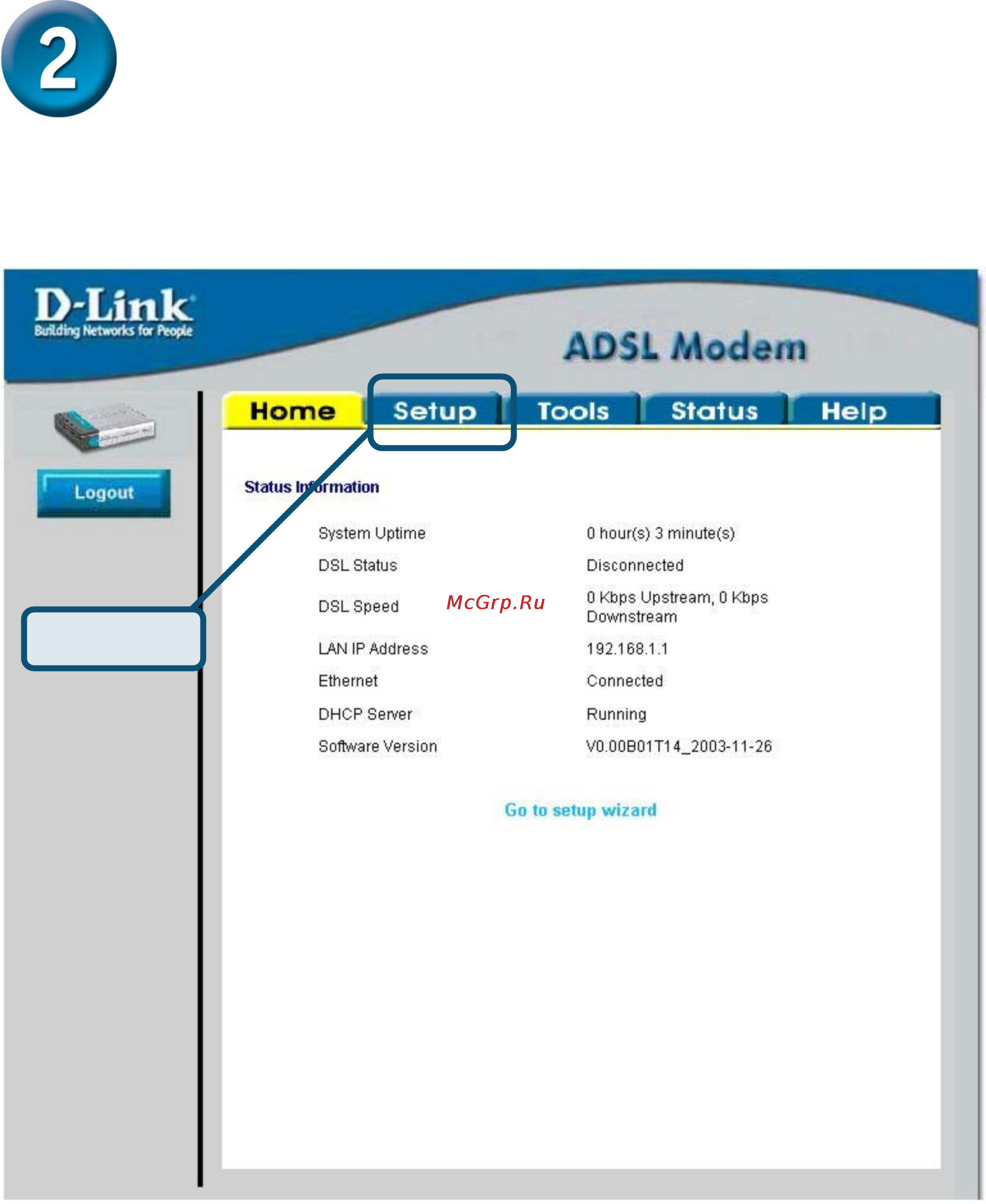 D-Link DSL-300T [4/57] Configuring the modem continued