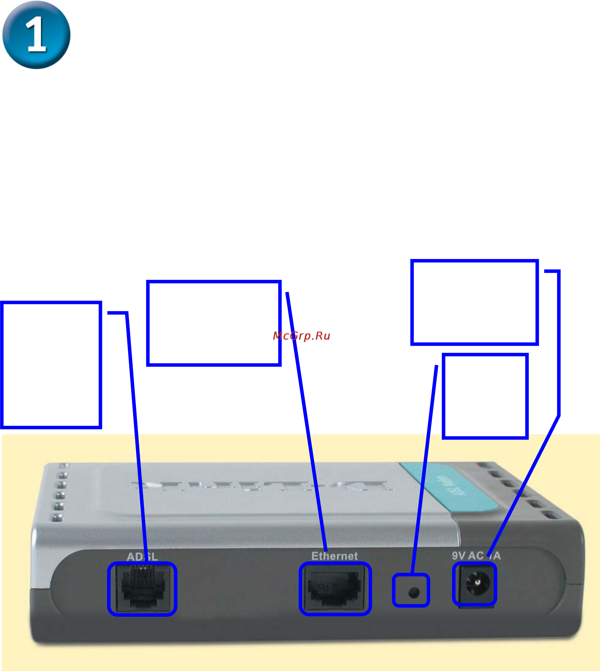 D-Link DSL-300T [41/57] Connessione del modem al computer