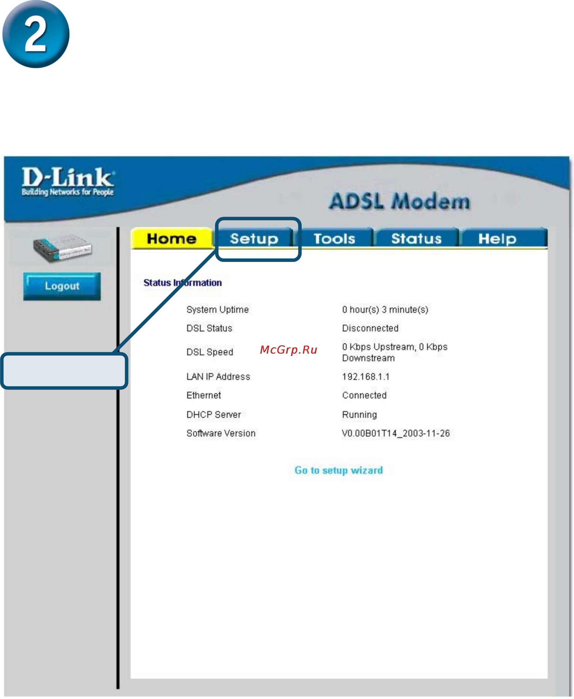 D-Link DSL-300T [52/57] Настройка модема продолжение