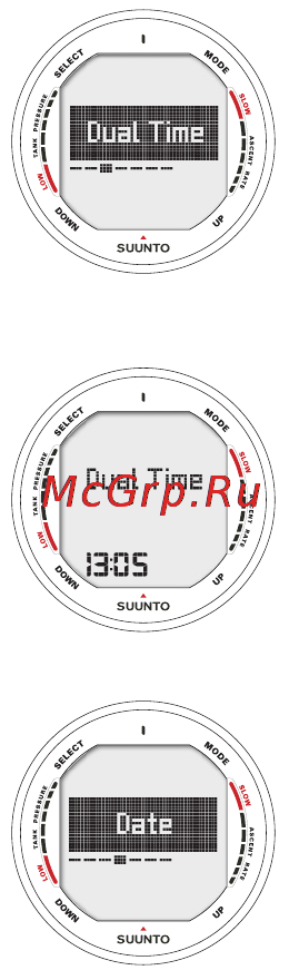Suunto D9 [30/122] Backlight
