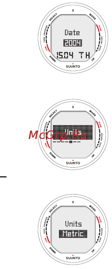 Suunto D9 [31/122] Compass mode