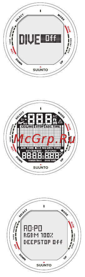 Suunto D9 Инструкция по эксплуатации онлайн [37/122] 12796