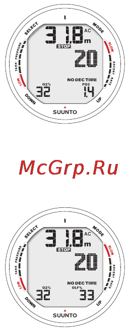 Suunto D9 Инструкция по эксплуатации онлайн [68/122] 12796