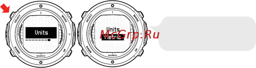 Suunto D6i [72/161] Активация и предварительные проверки
