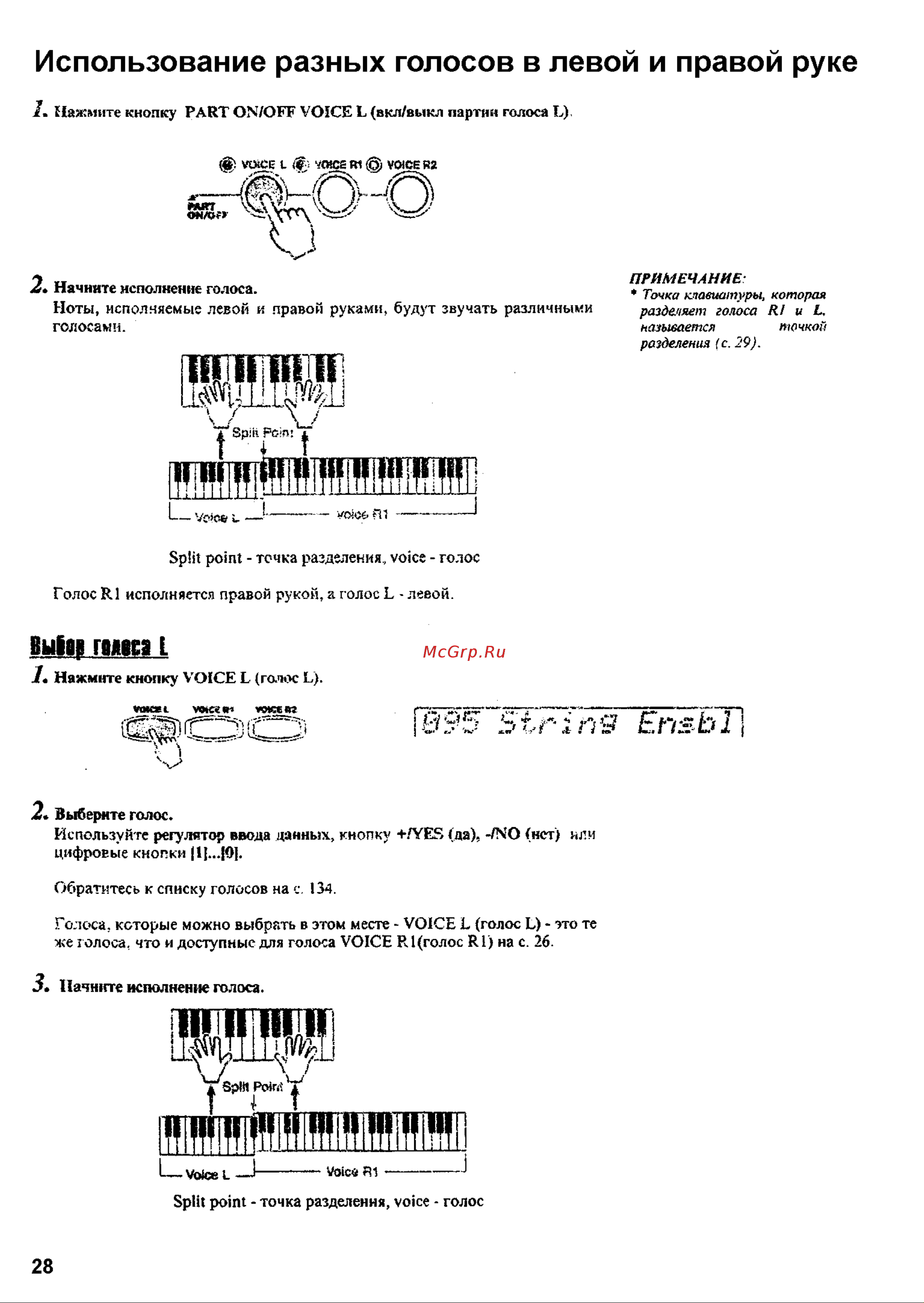 Yamaha PSR-550 [26/127] Вы1ц гит l