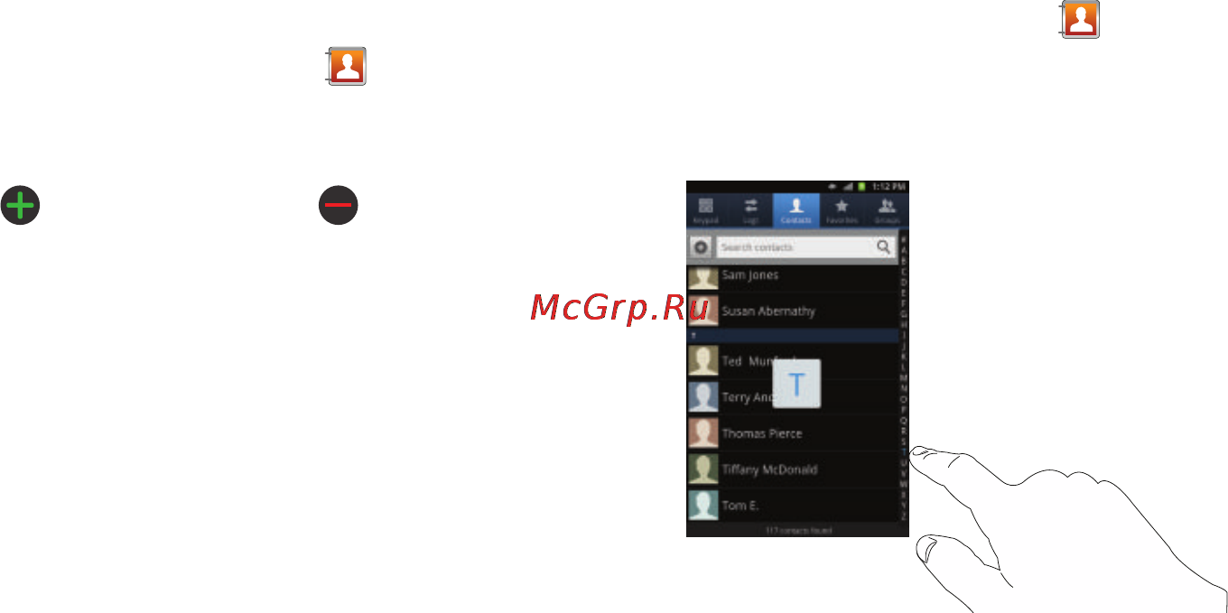 Samsung SGH-i717 Galaxy Note [65/223] Editing an existing contact